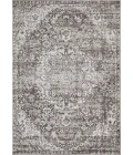Loomaknoti Rhane Valeina Gray/Cream ER004 5 ft. 3 in. X 7 ft. 3 in. Rectangle Rug