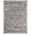Loomaknoti Rhane Alreka Gray/Cream ER022 7 ft. 10 in. X 9 ft. 10 in. Rectangle Rug
