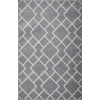 Loomaknoti Kissandrah Bleyana Gray/Cream EKI004 3 ft. 3 in. X 5 ft. 3 in. Rectangle Rug