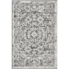 Loomaknoti Rhane Alreka Gray/Cream ER022 2 ft. X 3 ft. Rectangle Rug