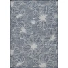 Loomaknoti Breyleigh Cerimia Blue/Cream EB007 9 ft. 10 in. X 12 ft. 10 in. Rectangle Rug