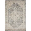 Loomaknoti Kehleigh Abagail Blue/Cream EK002 5 ft. 3 in. X 7 ft. 3 in. Rectangle Rug