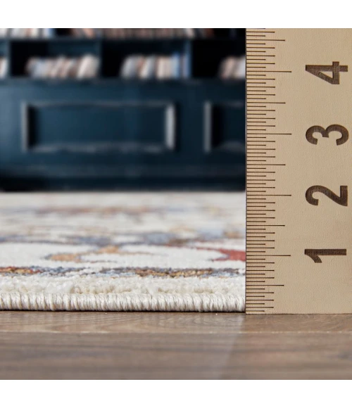 Loomaknoti Alsbrooke Zailorn Cream/Beige EA006 4 ft. X 6 ft. Rectangle Rug