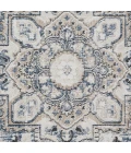 Loomaknoti Kehleigh Avalie Blue/Cream EK017 2 ft. X 3 ft. Rectangle Rug