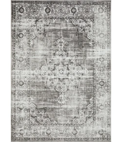 Loomaknoti Rhane Allinzie Cream/Gray ER021 5 ft. 3 in. X 7 ft. 3 in. Rectangle Rug