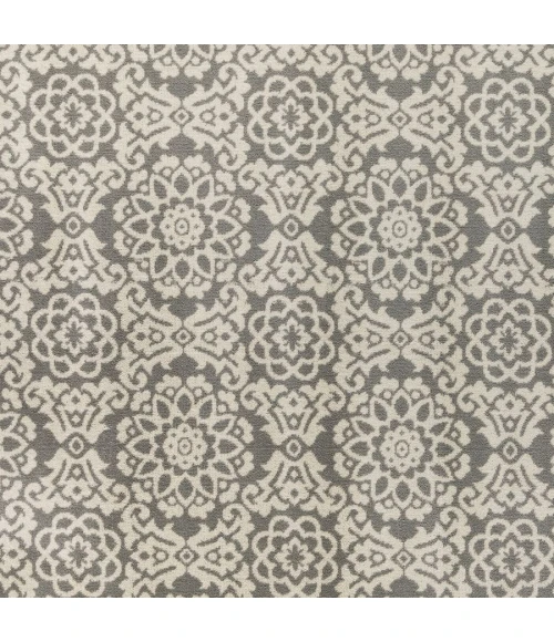 Loomaknoti Celena Alizia Cream/Blue EC002 9 ft. 10 in. X 12 ft. 10 in. Rectangle Rug