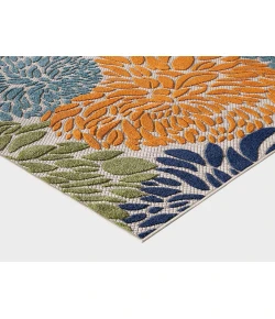 Central Oriental Fontana Eshani Cr/Or Area Rug 2 ft. 2 in. X 7 ft. 6 in. Rectangle