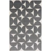 Loomaknoti Tecopa Sevella Gray/White ETR07GRW85 9 ft. 10 in. X 12 ft. 10 in. Rectangle Rug