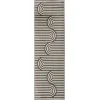 Loomaknoti Tecopa Sedvick Gray/White ETR06GRW12 2 ft. X 6 ft. 7 in. Rectangle Rug