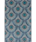 Loomaknoti Tecopa Ferley Blue/Green ETR04GB65 7 ft. 10 in. X 9 ft. 10 in. Rectangle Rug