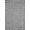 Loomaknoti Breyleigh Carzon Cream/Gray EB003 4 ft. X 6 ft. Rectangle Rug
