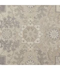 Loomaknoti Malanie Chantil Cream/Gray EM003 3 ft. 3 in. X 5 ft. 3 in. Rectangle Rug