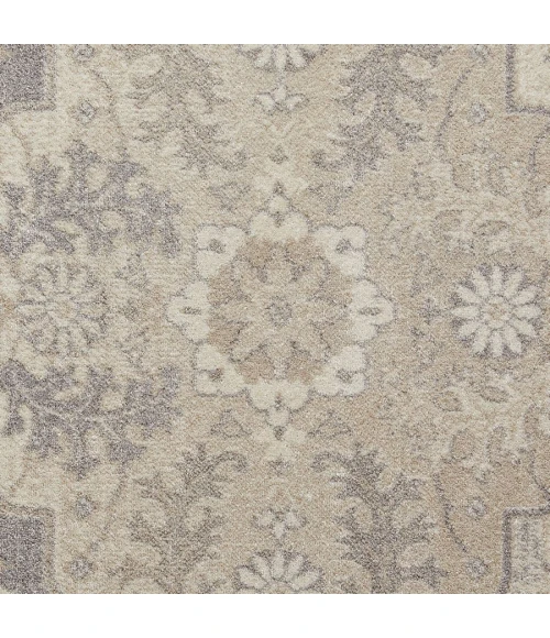 Loomaknoti Malanie Chantil Cream/Gray EM003 3 ft. 3 in. X 5 ft. 3 in. Rectangle Rug