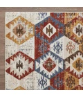 Loomaknoti Alsbrooke Bradin Cream/Orange EA003 4 ft. X 6 ft. Rectangle Rug