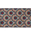 Loomaknoti Tecopa Ferley Blue/Red ETR04BRE50 4 ft.  X 6 ft.  Rectangle Rug