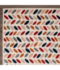 Loomaknoti Tecopa Trenity Pink/White ETR13PKW85 9 ft. 10 in. X 12 ft. 10 in. Rectangle Rug