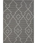 Loomaknoti Breyleigh Culton Gray/Cream EB006 3 ft. X 5 ft. Rectangle Rug