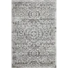 Loomaknoti Rhane Alreka Gray/Cream ER022 4 ft. X 6 ft. Rectangle Rug