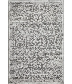 Loomaknoti Rhane Alreka Gray/Cream ER022 4 ft. X 6 ft. Rectangle Rug