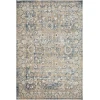 Loomaknoti Kehleigh Alveranzi Blue/Cream EK007 4 ft. X 6 ft. Rectangle Rug