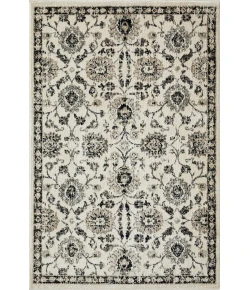 Loomaknoti Celena Ashbil Cream/Blue EC005 4 ft. X 6 ft. Rectangle Rug