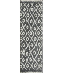 Loomaknoti Vemoa Avonako Blue/Cream EV003 2 ft. X 6 ft. 7 in. Rectangle Rug