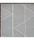 Loomaknoti Tecopa Symenia Gray/White ETR10GRW12 2 ft.  X 6 ft. 7” Rectangle Rug