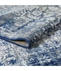 Loomaknoti Aysal Athna Cream/Blue EAY003 4 ft. X 6 ft. Rectangle Rug