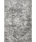 Loomaknoti Rhane Alemern Gray/Cream ER019 4 ft.  X 6 ft.  Rectangle Rug