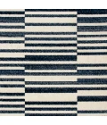 Loomaknoti Tecopa Varonika White/Blue ETR18WBL60 6 ft. 7” X 9 ft. 2” Rectangle Rug