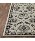 Loomaknoti Celena Ashbil Cream/Blue EC005 5 ft. 3 in. X 7 ft. 3 in. Rectangle Rug