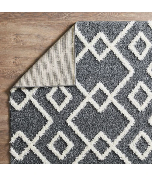 Loomaknoti Vemoa Adeta Blue/Cream EV001 4 ft.  X 6 ft.  Rectangle Rug