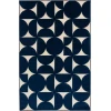 Loomaknoti Tecopa Sevella Blue/White ETR07BWH85 9 ft. 10 in. X 12 ft. 10 in. Rectangle Rug