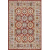 Loomaknoti Alsbrooke Delary Orange/Cream EA005 4 ft. X 6 ft. Rectangle Rug