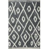 Loomaknoti Vemoa Avonako Blue/Cream EV003 4 ft. X 6 ft. Rectangle Rug