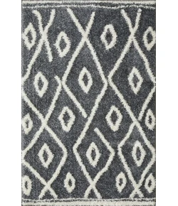 Loomaknoti Vemoa Avonako Blue/Cream EV003 4 ft. X 6 ft. Rectangle Rug