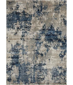 Loomaknoti Celena Alimon Blue/Cream EC001 7 ft. 10 in. X 9 ft. 10 in. Rectangle Rug