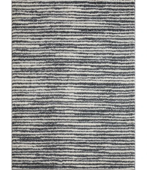 Loomaknoti Vemoa Altomarze Blue/Cream EV005 7 ft. 10 in. X 9 ft. 10 in. Rectangle Rug
