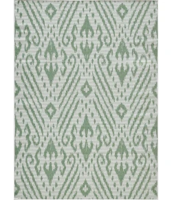 Loomaknoti Breyleigh Calitrah Cream/Green EB005 7 ft. 10 in. X 9 ft. 10 in. Rectangle Rug