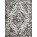 Loomaknoti Rhane Adleigh Cream/Gray ER012 6 ft. 7 in. X 9 ft. 2 in. Rectangle Rug