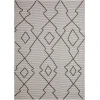 Loomaknoti Breyleigh Culton Cream/Gray EB006 9 ft. 10 in. X 12 ft. 10 in. Rectangle Rug