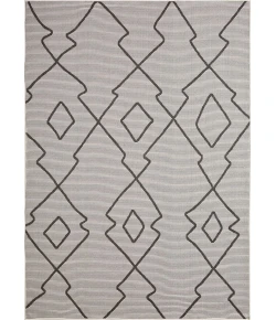 Loomaknoti Breyleigh Culton Cream/Gray EB006 9 ft. 10 in. X 12 ft. 10 in. Rectangle Rug