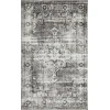 Loomaknoti Rhane Allinzie Cream/Gray ER021 3 ft. 3 in. X 5 ft. 3 in. Rectangle Rug