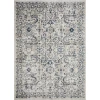 Loomaknoti Kehleigh Otindas Cream/Blue EK010 7 ft. 10 in. X 9 ft. 10 in. Rectangle Rug
