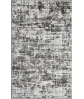 Loomaknoti Rhane Akason Gray/Cream ER009 3 ft. 3” X 5 ft. 3” Rectangle Rug