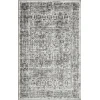 Loomaknoti Rhane Aberd Gray/Cream ER007 3 ft. 3 in. X 5 ft. 3 in. Rectangle Rug