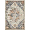 Loomaknoti Alsbrooke Obinda Cream/Beige EA009 4 ft. X 6 ft. Rectangle Rug
