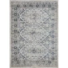 Loomaknoti Kehleigh Avnorie Cream/Blue EK012 9 ft. 10 in. X 12 ft. 10 in. Rectangle Rug