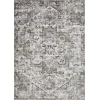 Loomaknoti Rhane Alemern Gray/Cream ER019 6 ft. 7 in. X 9 ft. 2 in. Rectangle Rug