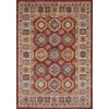 Loomaknoti Alsbrooke Delary Orange/Cream EA005 9 ft. 10 in. X 12 ft. 10 in. Rectangle Rug